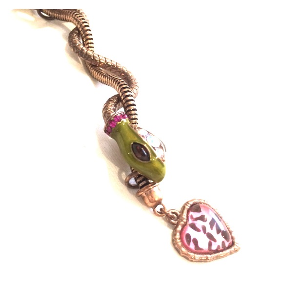Betsy Johnson snake necklace - Picture 1 of 4