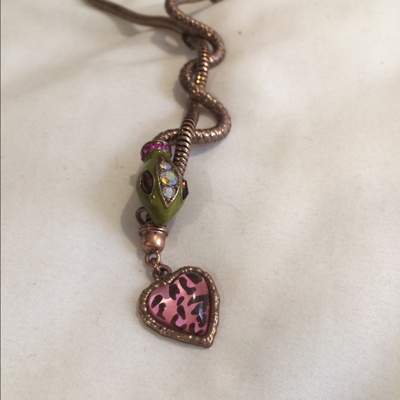 Betsy Johnson snake necklace - Picture 3 of 4