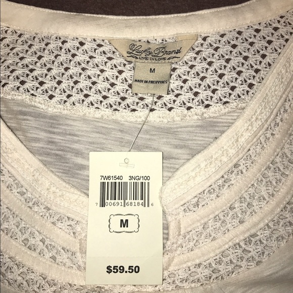 Lucky Brand top NWT - Picture 2 of 3