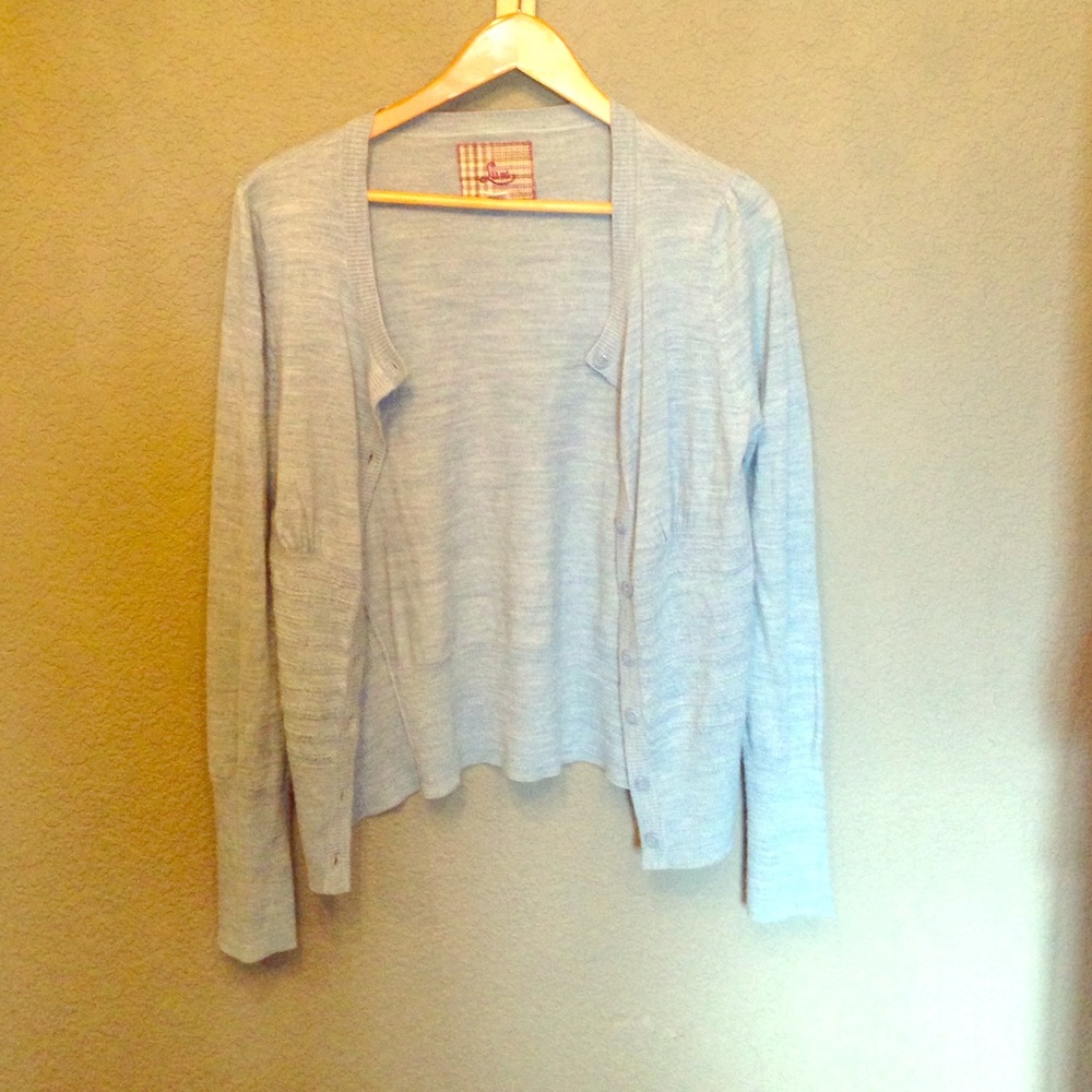 Light blue cardigan from Nordstrom's.