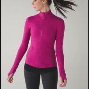 Lululemon define jacket in raspberry size 2