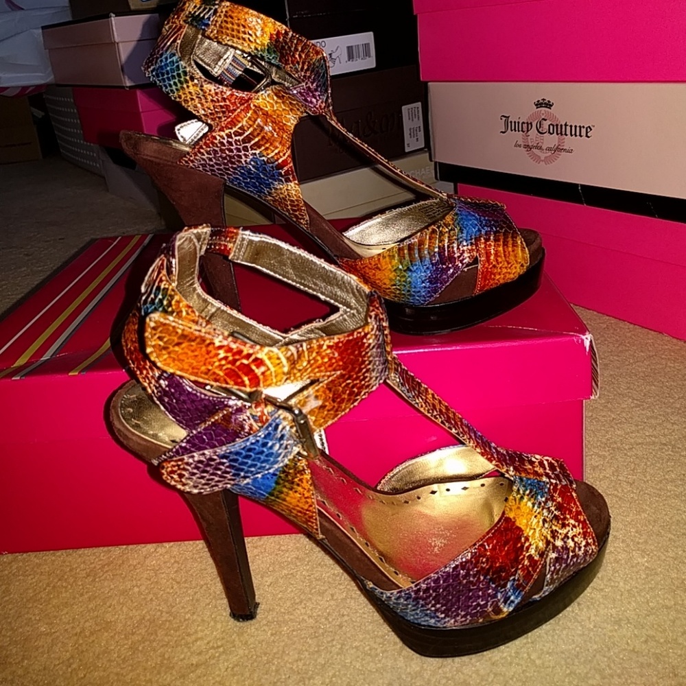 BCBGirls Devona Platform Heels