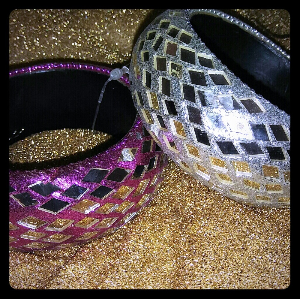 Get your shine 🌞🌞 😎 on. Wide Bangle Bracelets