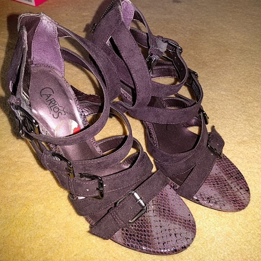 Carlos Santana Strappy Heels