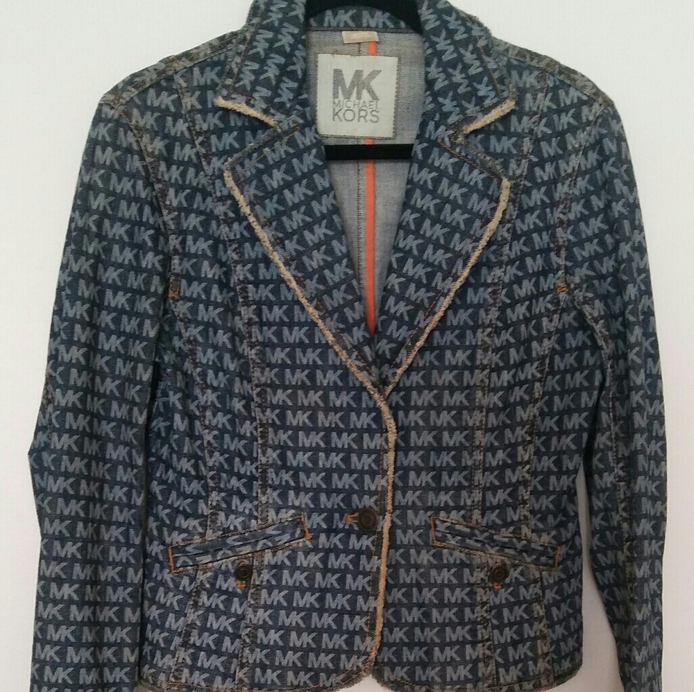 Monogram Michael Kors Denim Jacket⭐