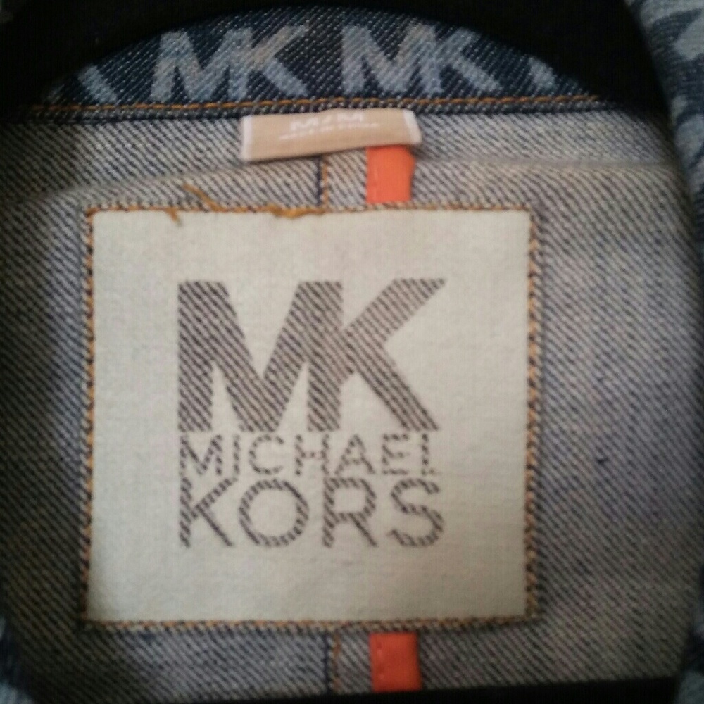 Monogram Michael Kors Denim Jacket⭐ - Picture 6 of 6