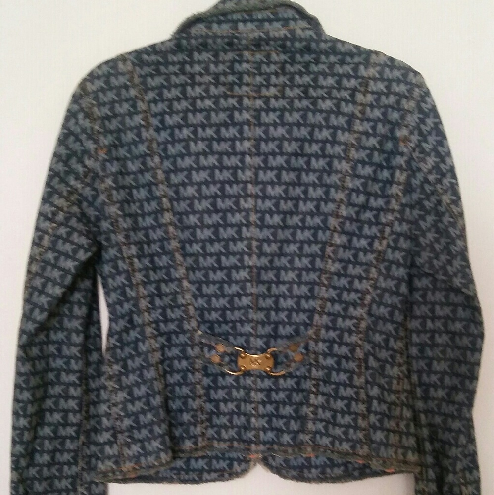 Monogram Michael Kors Denim Jacket⭐ - Picture 4 of 6
