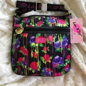 Betsey Johnson cross body purse