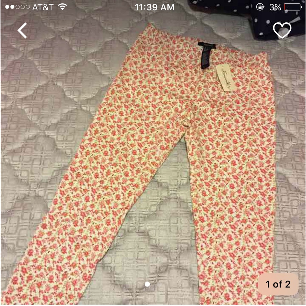 Floral FOREVER21 Leggings