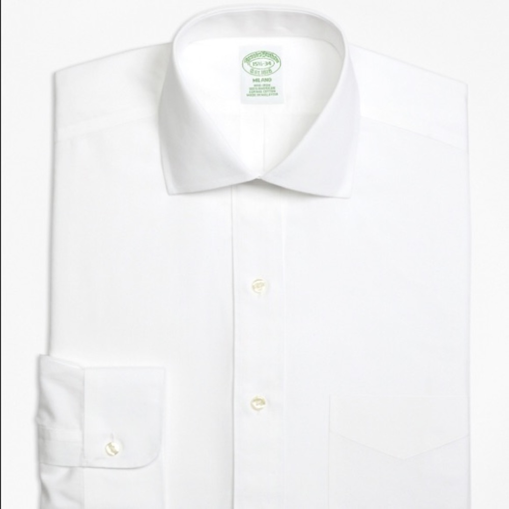 Brooks Brothers Non-Iron Milano Fit Dress Shirt