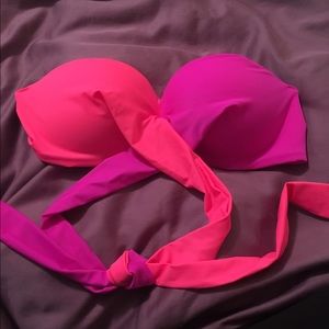 VS PINK strapless swim top NWOT
