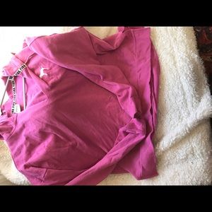 VS pink hoodie