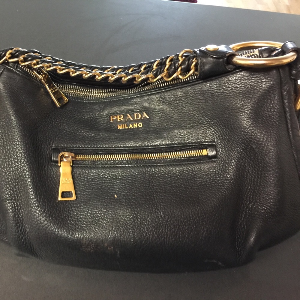 Prada leather bag