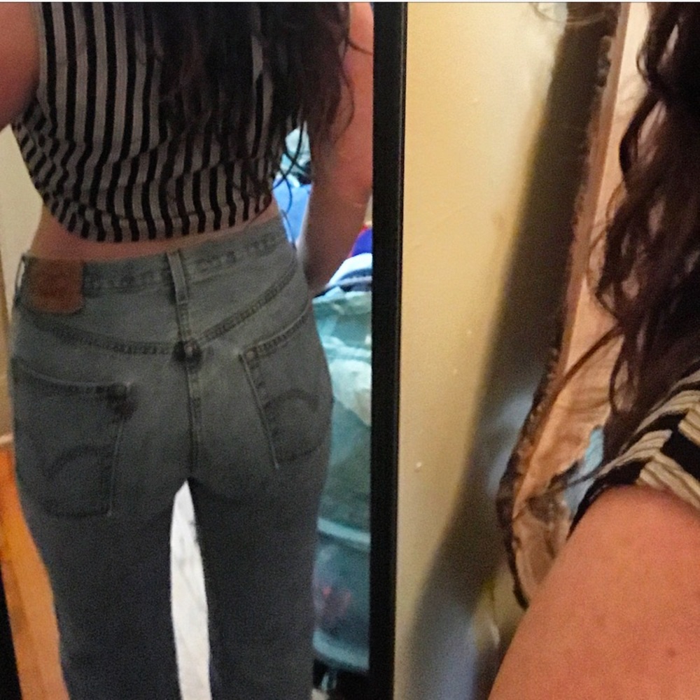 Vintage Levi's 501 Button Fly High Waisted Jeans