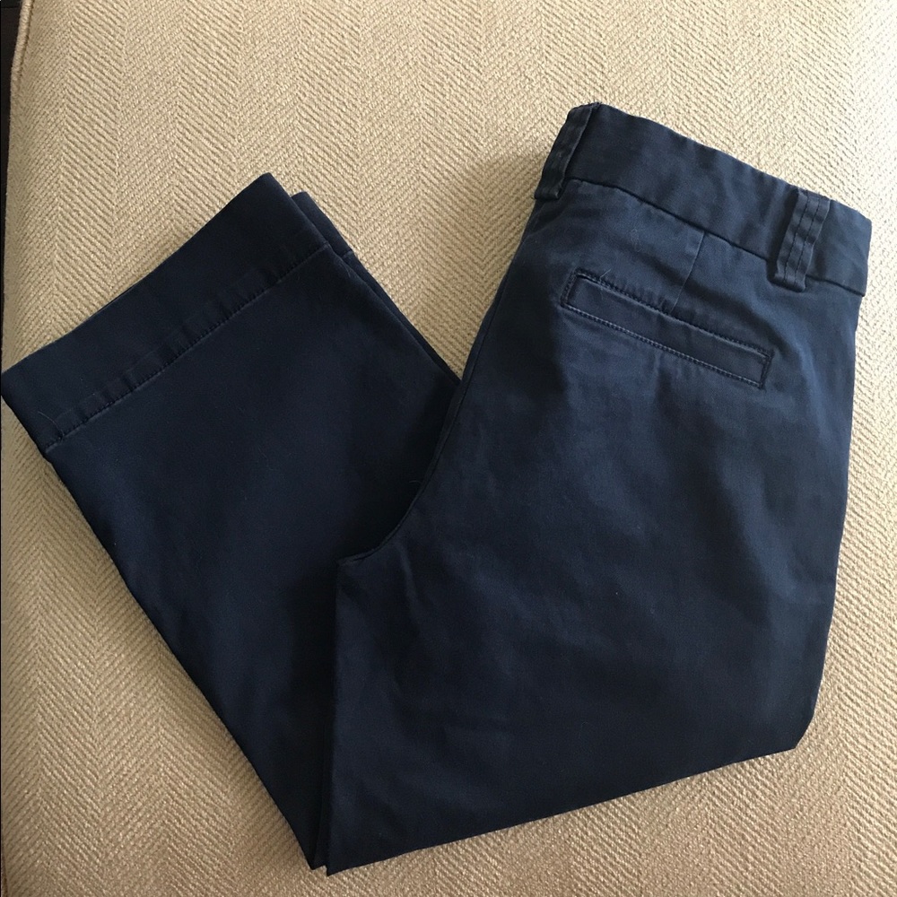 J. Crew Navy Favorite Fit Capris