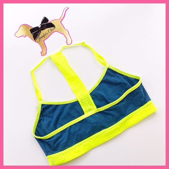•Victoria’s Secret PINK• T back sporty bralette - Picture 2 of 2