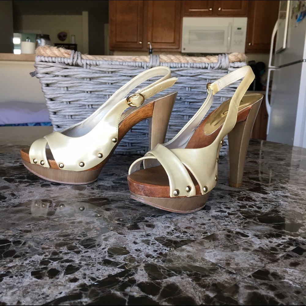 Aldo Gold Heels