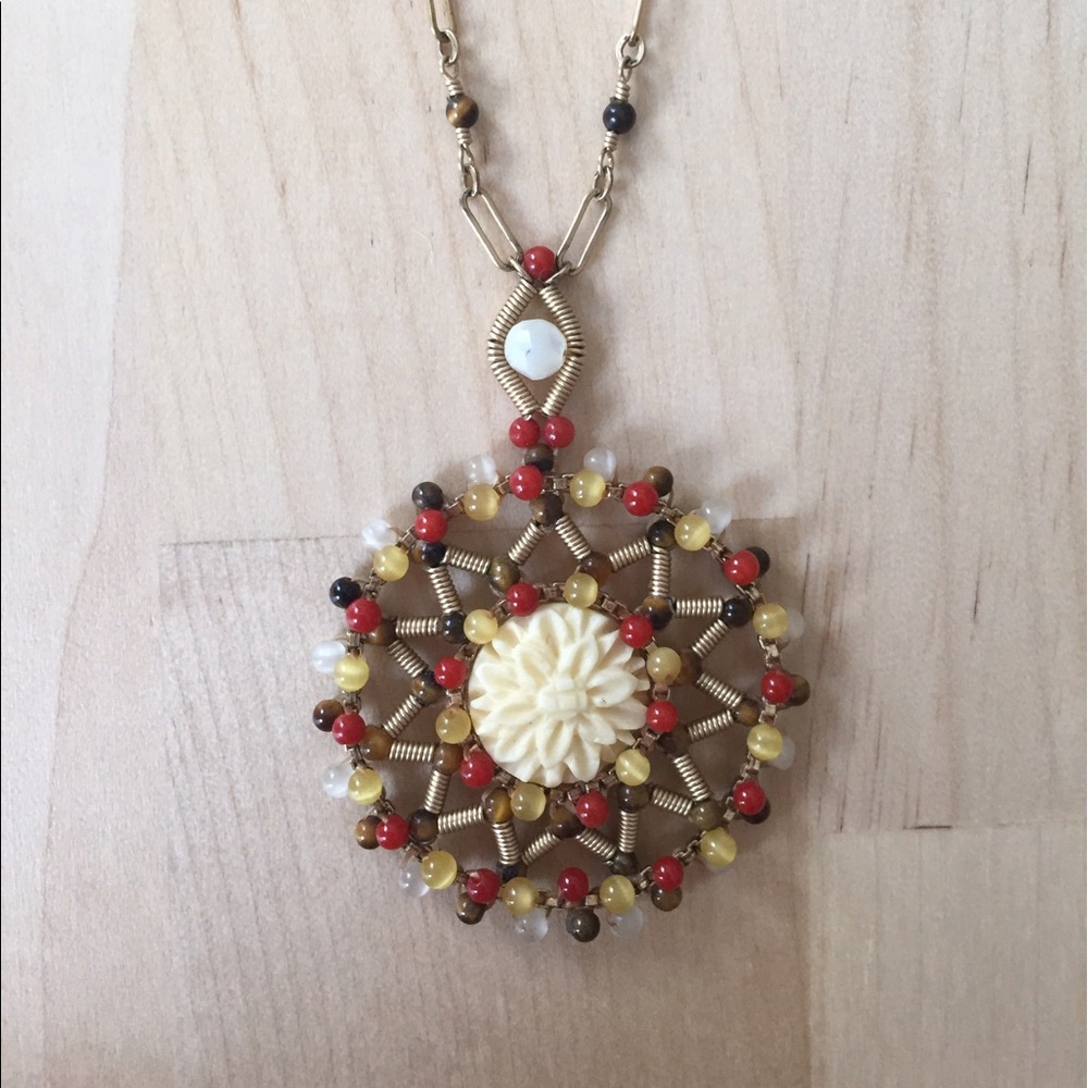 Miguel Ases pendent necklace