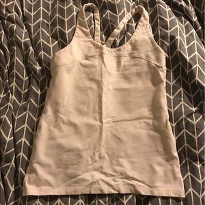 Baby pink gap workout tank