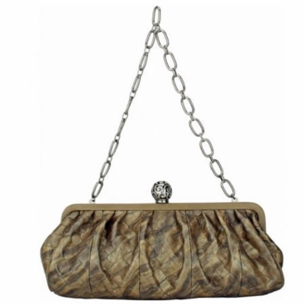 Brighton Patent Leather City Clutch
