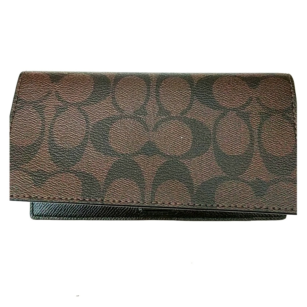 Coach check holder