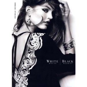 White House black market 100% silk blouse
