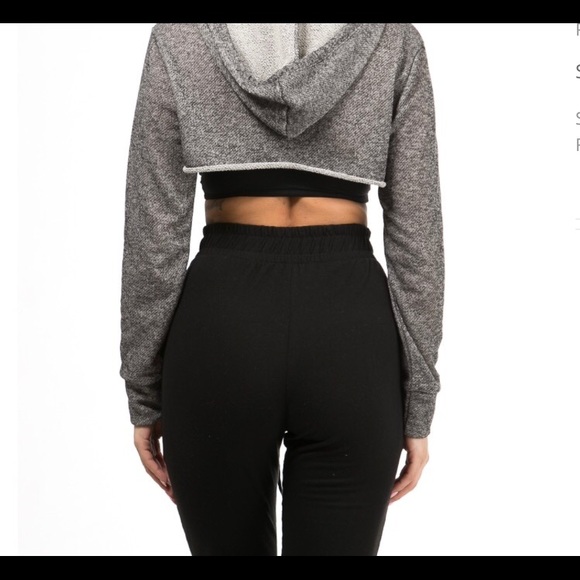 Crop hoodie - Picture 2 of 4