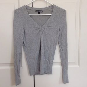 Gray Express sweater