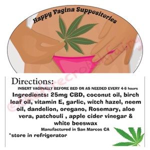 Happy Vagina Suppositories 8ct