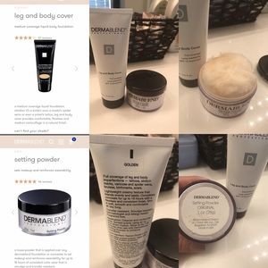 Dermablend Leg & Body Cover/Setting Powder