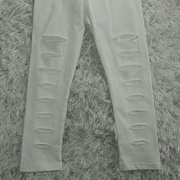 Other - White Cut Out Legging. Kids