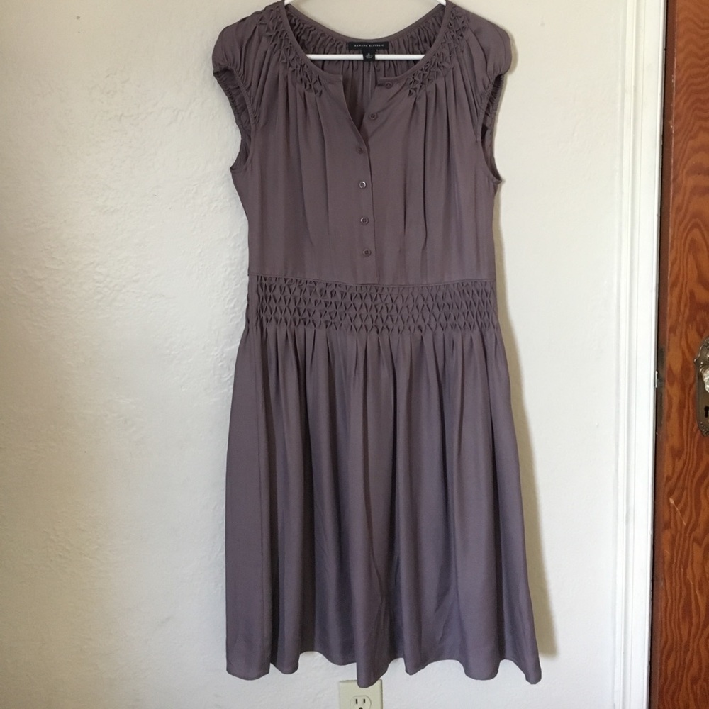Purple Banana Republic party dress