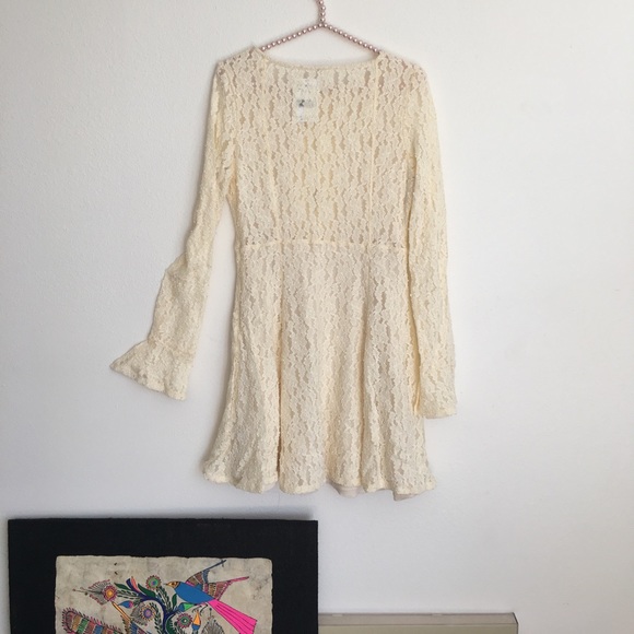 FREE PEOPLE Beautiful lace dress - Picture 4 of 6