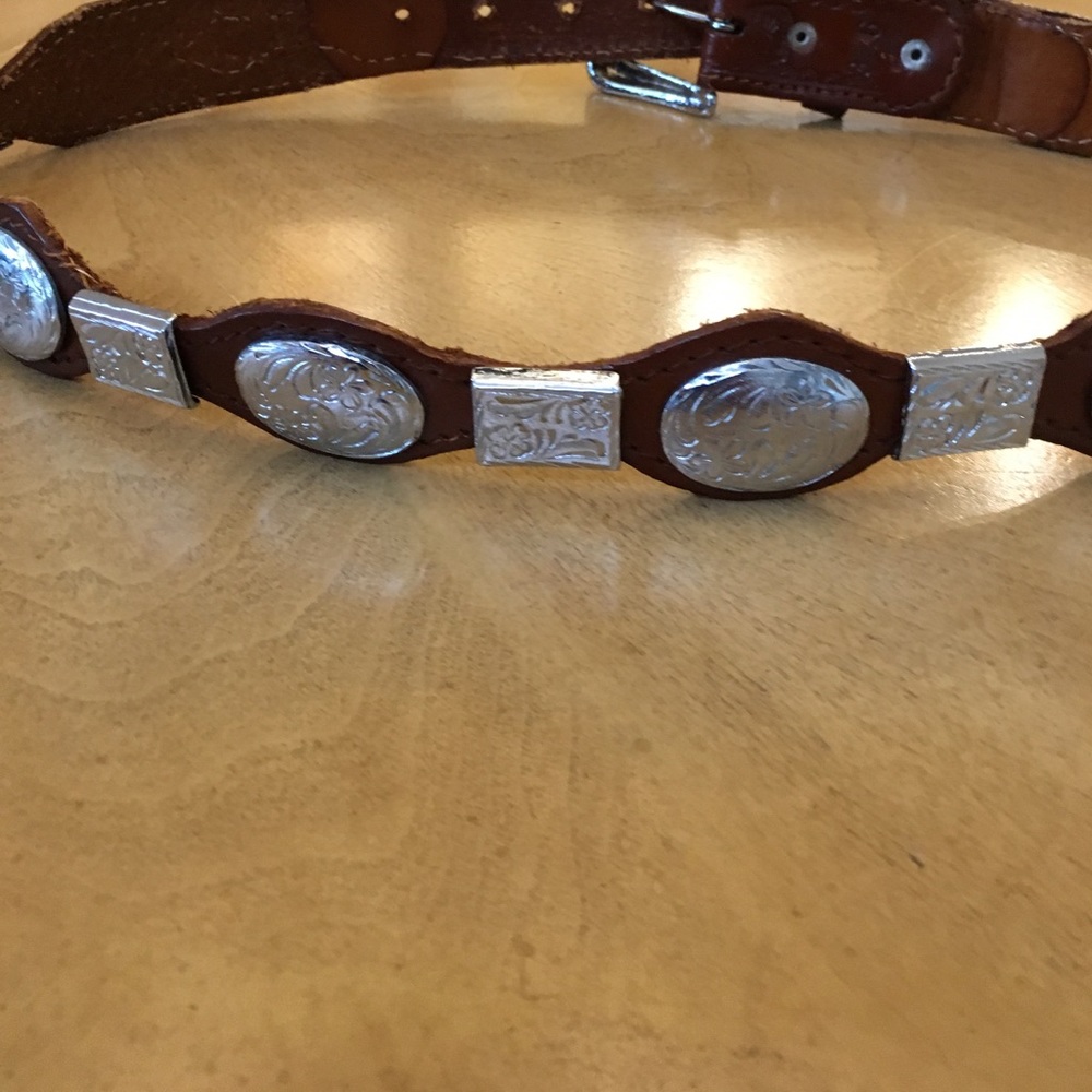 Leather belt