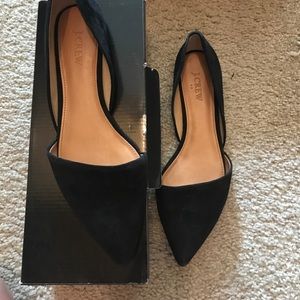 J Crew D'orsay Flats - Like New