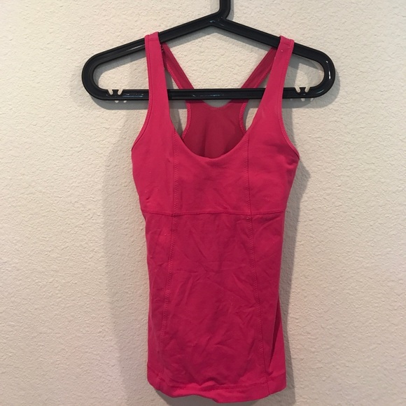 lululemon athletica Tops - Lululemon pink racer back workout top lululemon athletica Tops - Lululemon pink racer back workout top