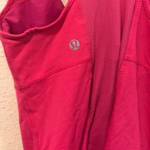 lululemon athletica Tops - Lululemon pink racer back workout top lululemon athletica Tops - Lululemon pink racer back workout top