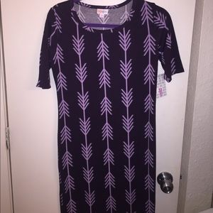 NWT Purple LuLaRoe Julia Medium