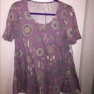 LuLaRoe XS Perfect T NWT🦄 feathers/dream catchers