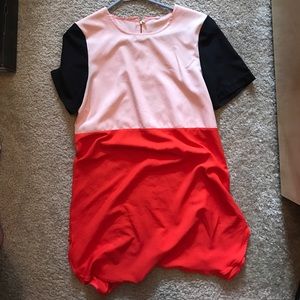Zara Colorblock Dress