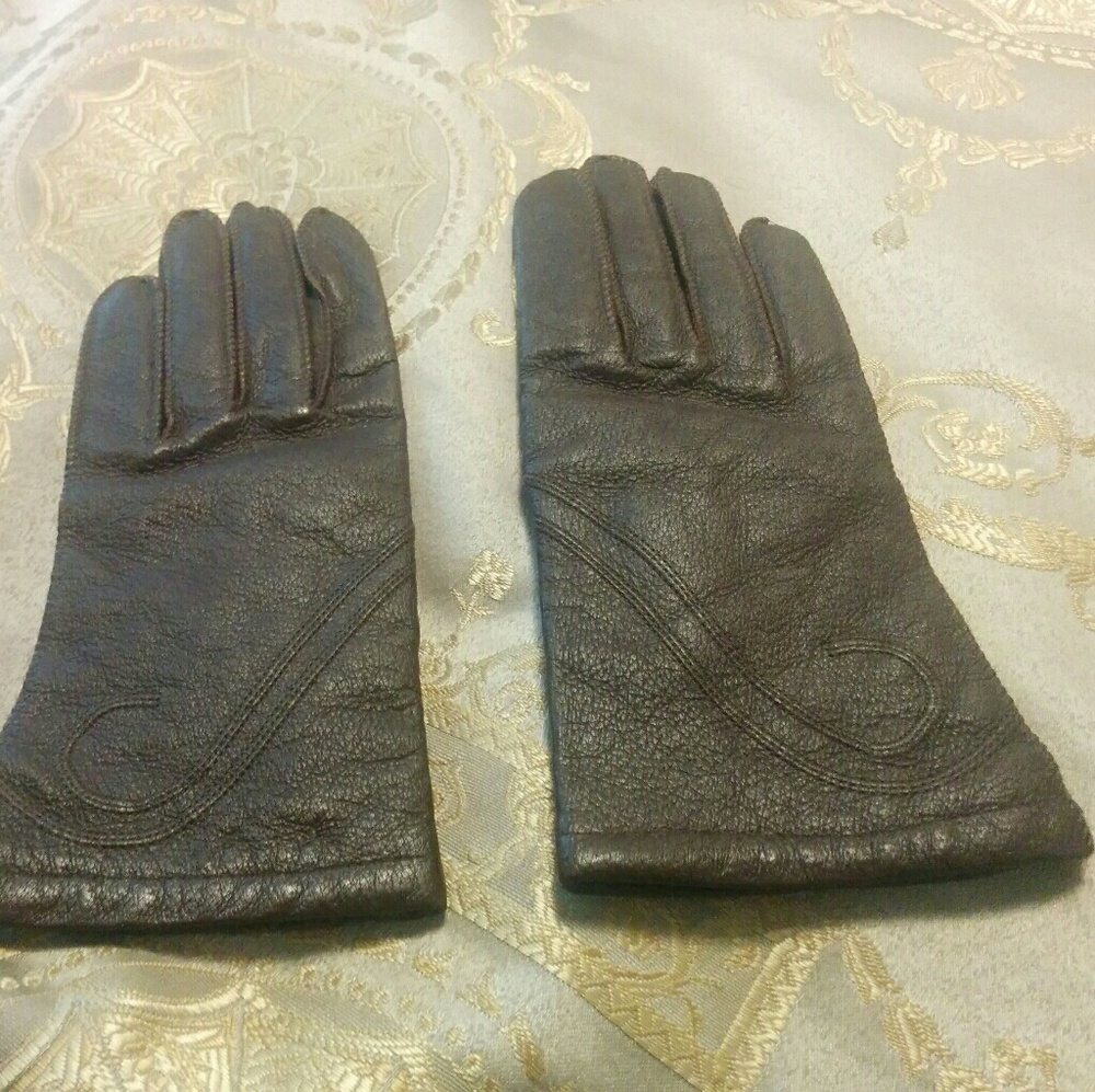 New leather gloves!