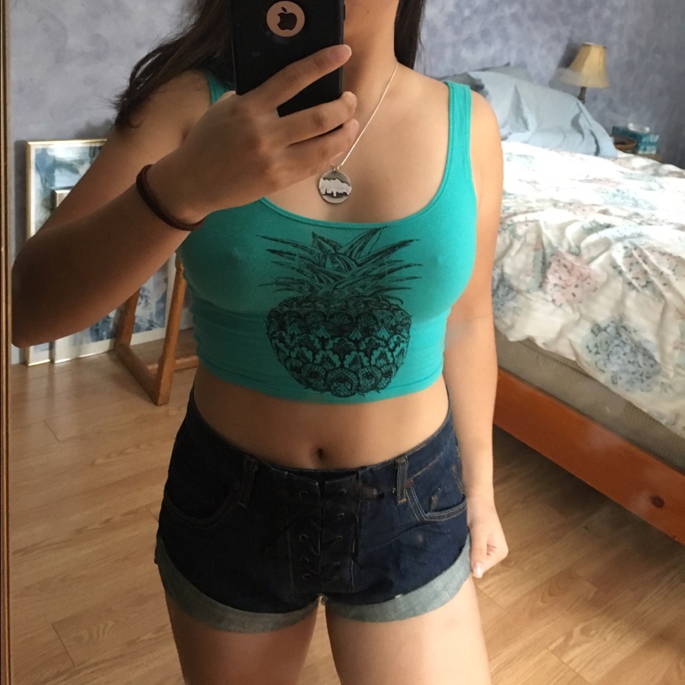 Pineapple Crop Top