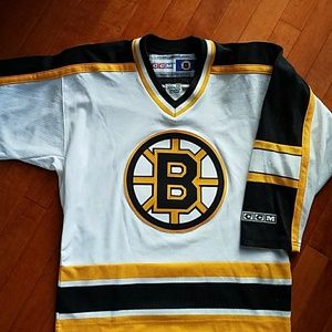 Official youth Boston Bruins hockey jersey L XL