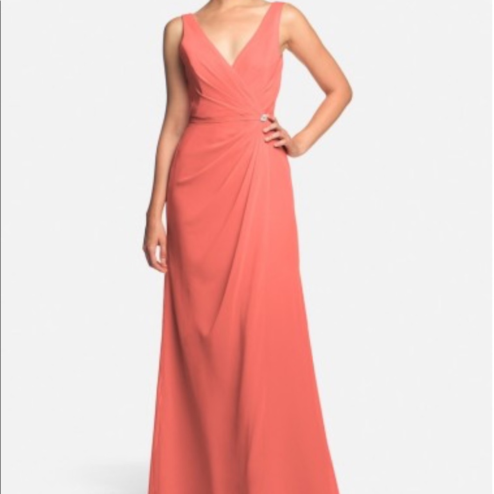 Gather and Gown full length prom/bridesmaid dress