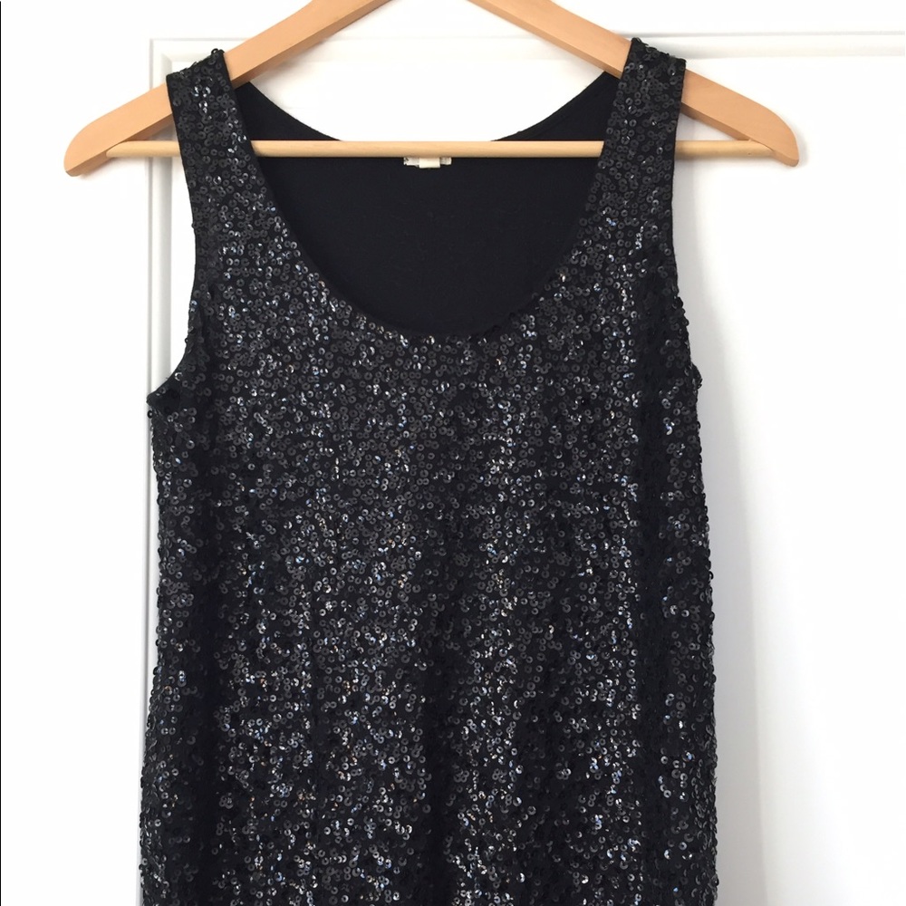 J.Crew sequin tank top