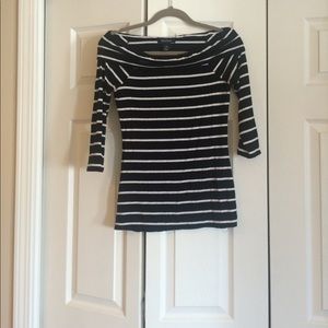 WHBM stripe top