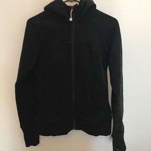 Black lululemon zip up