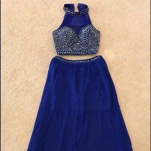 TWO-PIECE PROM DRESS ✨