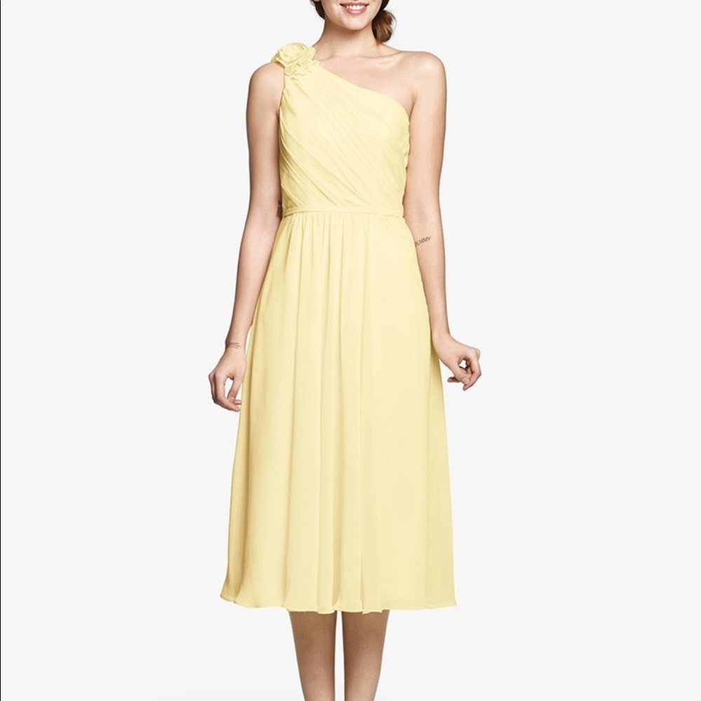 Prom gown/ bridesmaid mid length dress