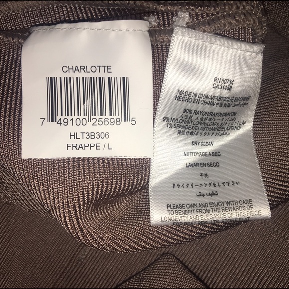 ❌🚫SOLD Herve Leger Skirt -L⭕️❌ - Picture 6 of 8